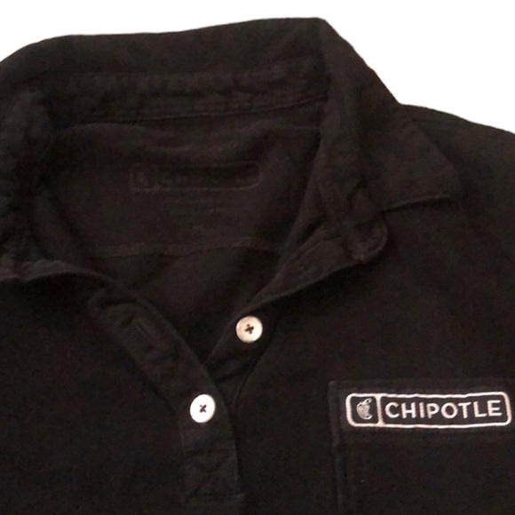 WOMENS CHIPOTLE POLO SIZE MEDIUM - Picture 2 of 2